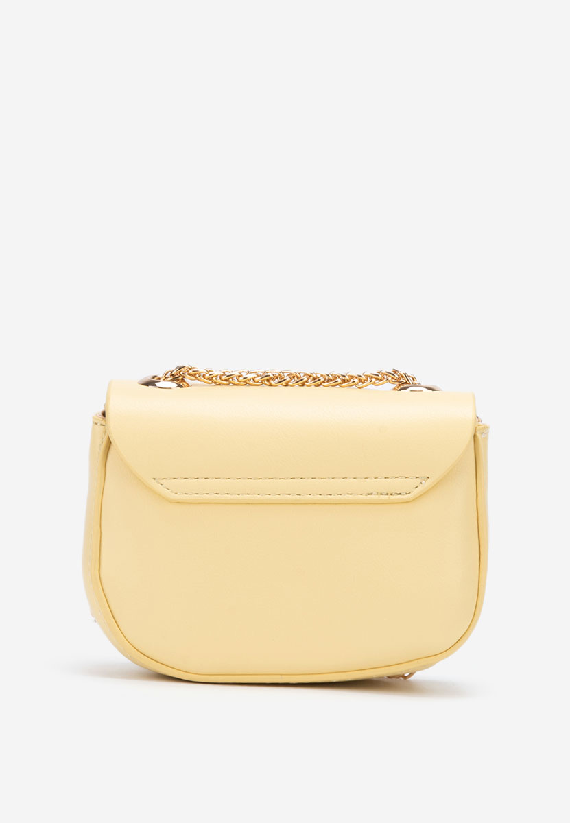 Borsa a spalla Valerie gialla