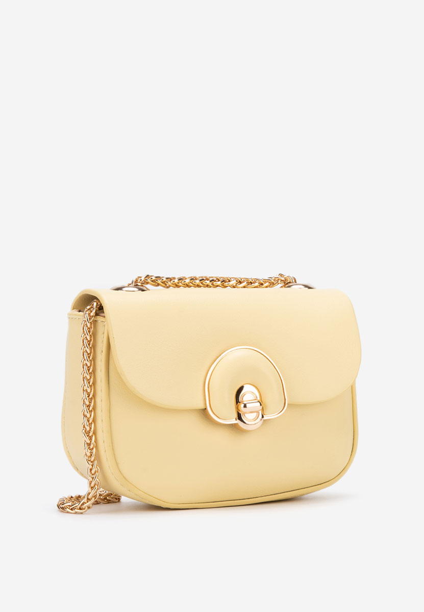 Borsa a spalla Valerie gialla