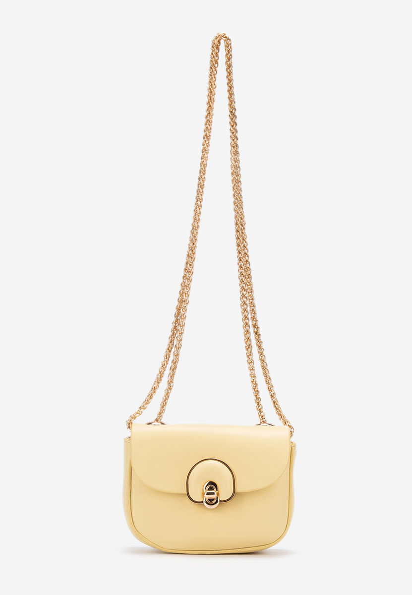 Borsa a spalla Valerie gialla