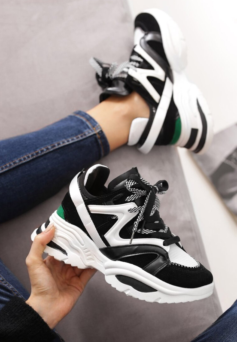 Sneakers donna nero Knower