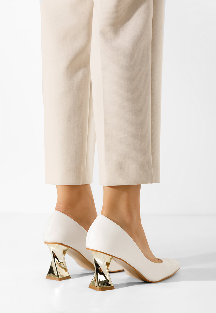 Tacchi alti bianchi Rociana