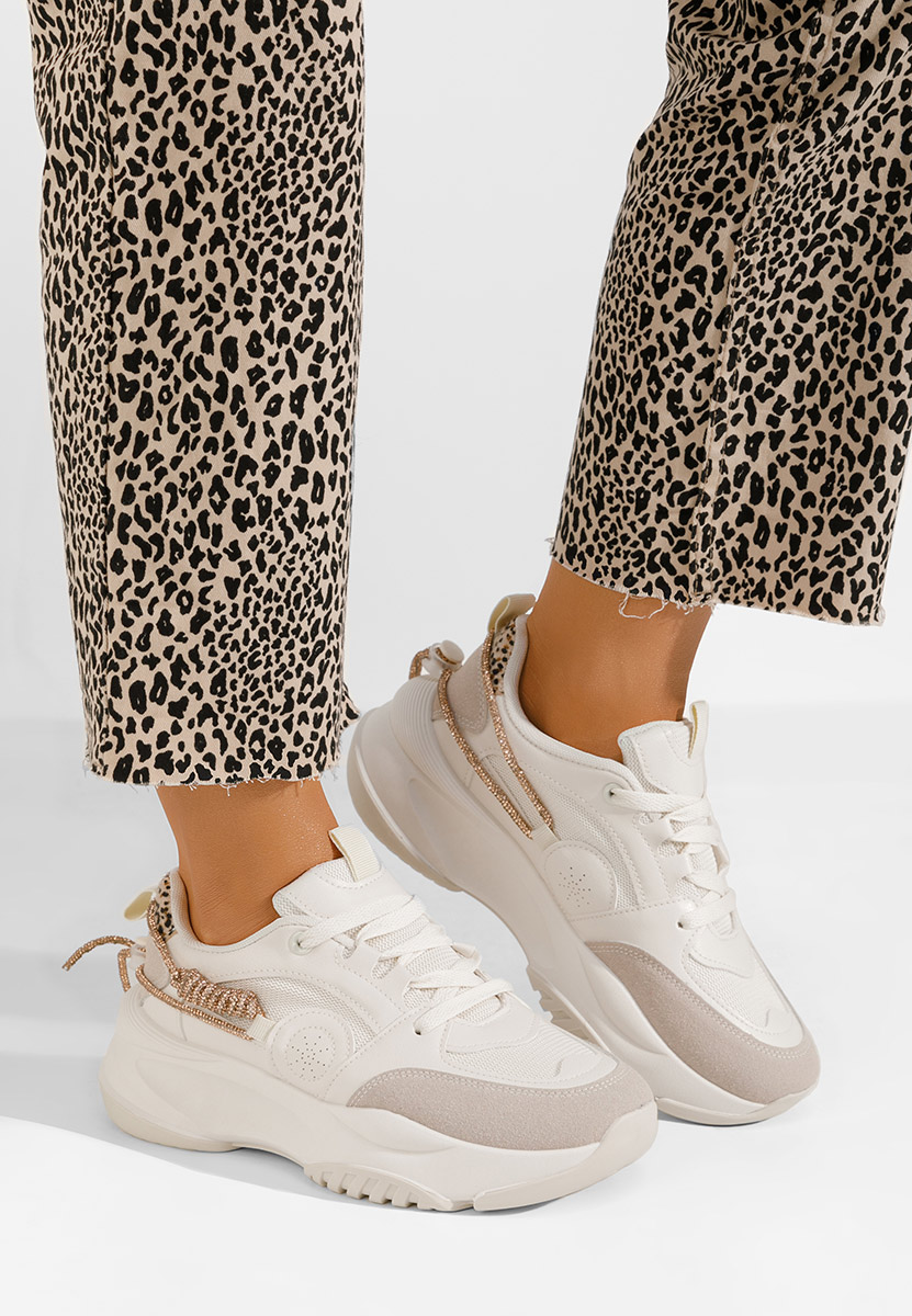 Sneakers donna Anouki beige