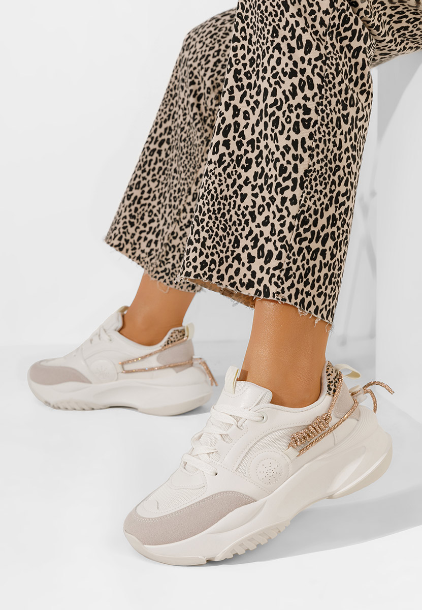 Sneakers donna Anouki beige