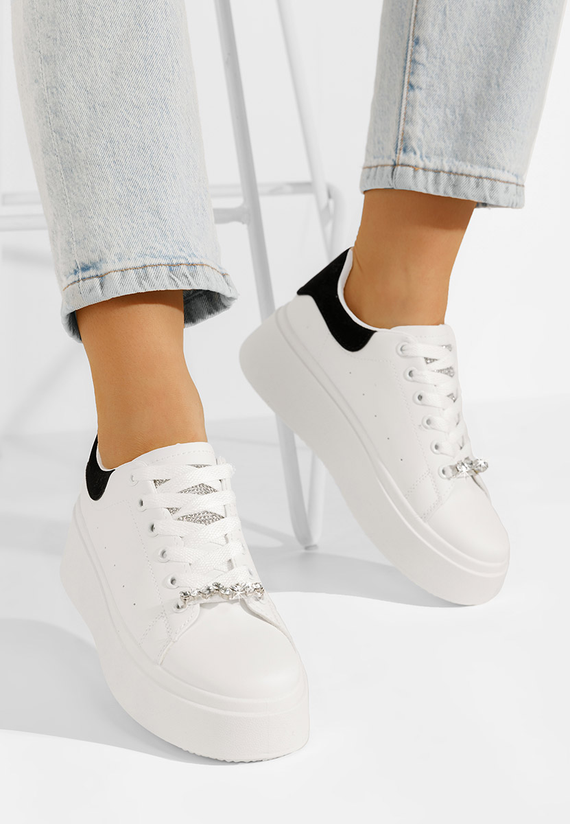 Sneakers con plateau Ellianna bianchi