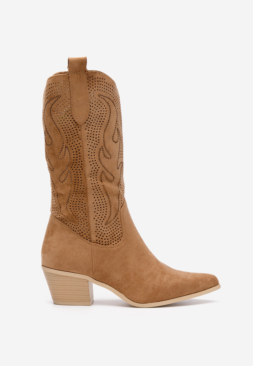 Stivali cowboy donna Nanette camel
