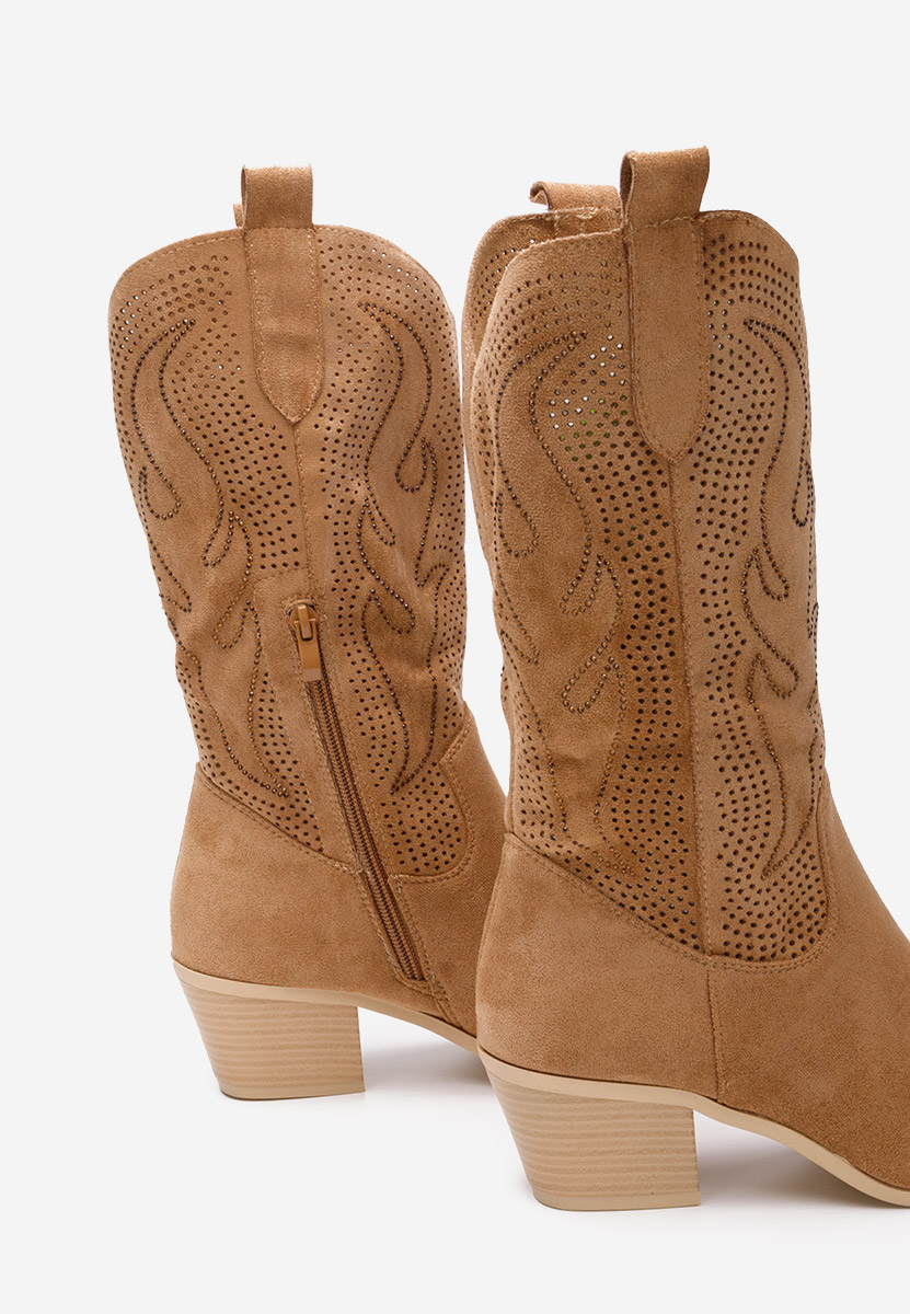 Stivali cowboy donna Nanette camel