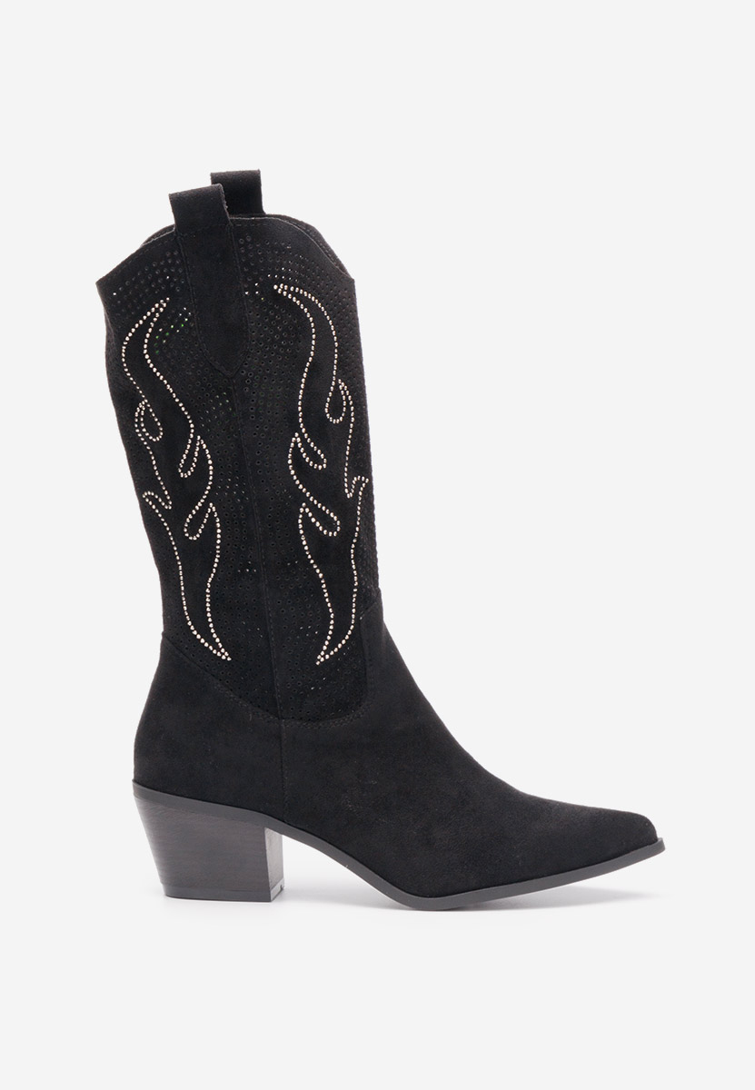 Stivali cowboy donna Nanette nero