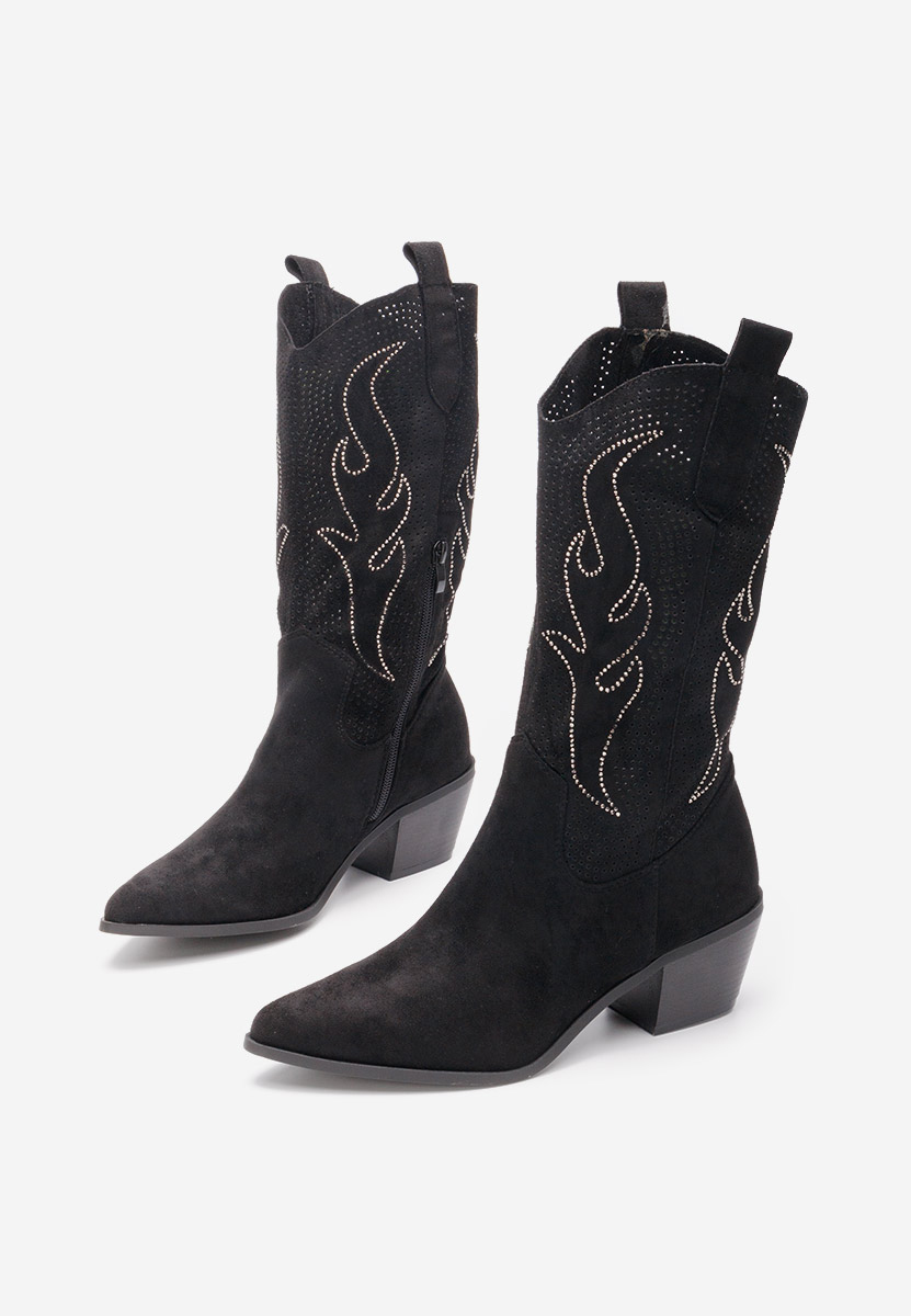 Stivali cowboy donna Nanette nero