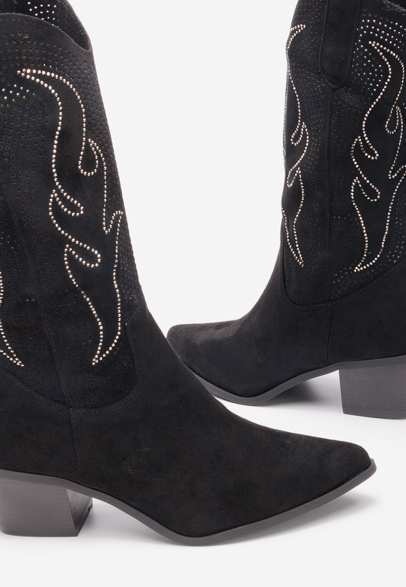 Stivali cowboy donna Nanette nero