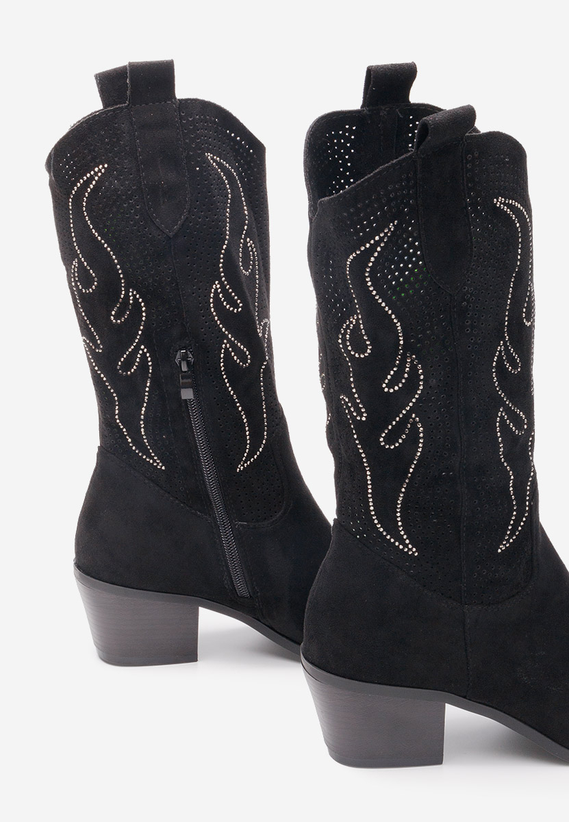 Stivali cowboy donna Nanette nero