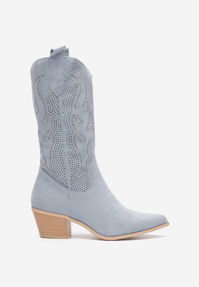 Stivali cowboy donna Nanette azzurro