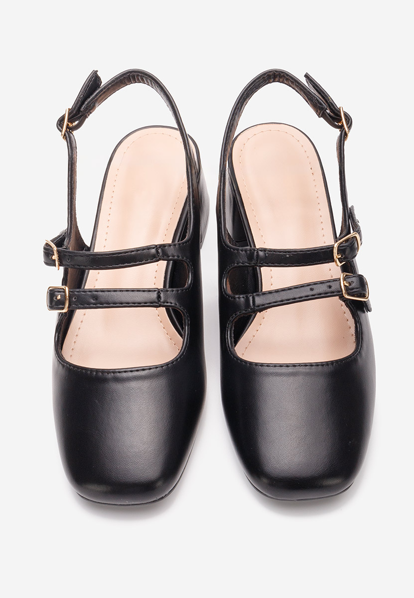 Décolleté Slingback Sivida nero