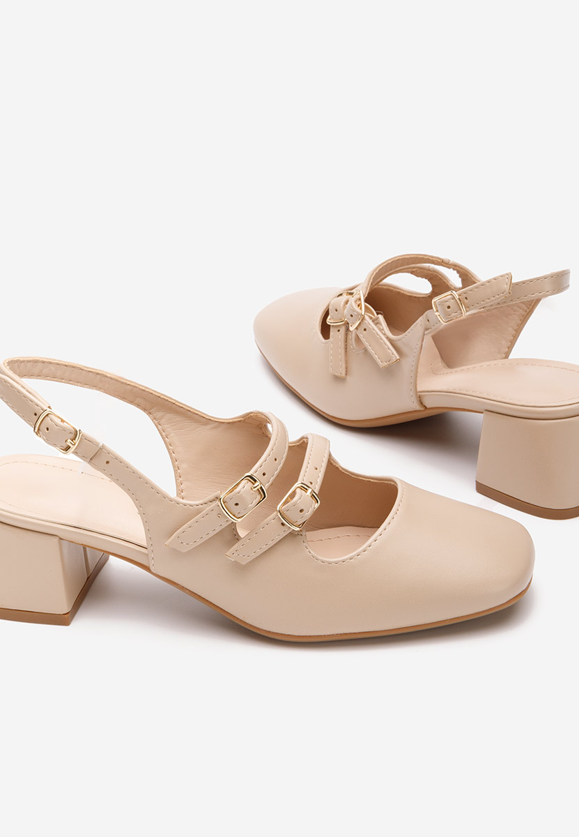 Décolleté Slingback Sivida beige