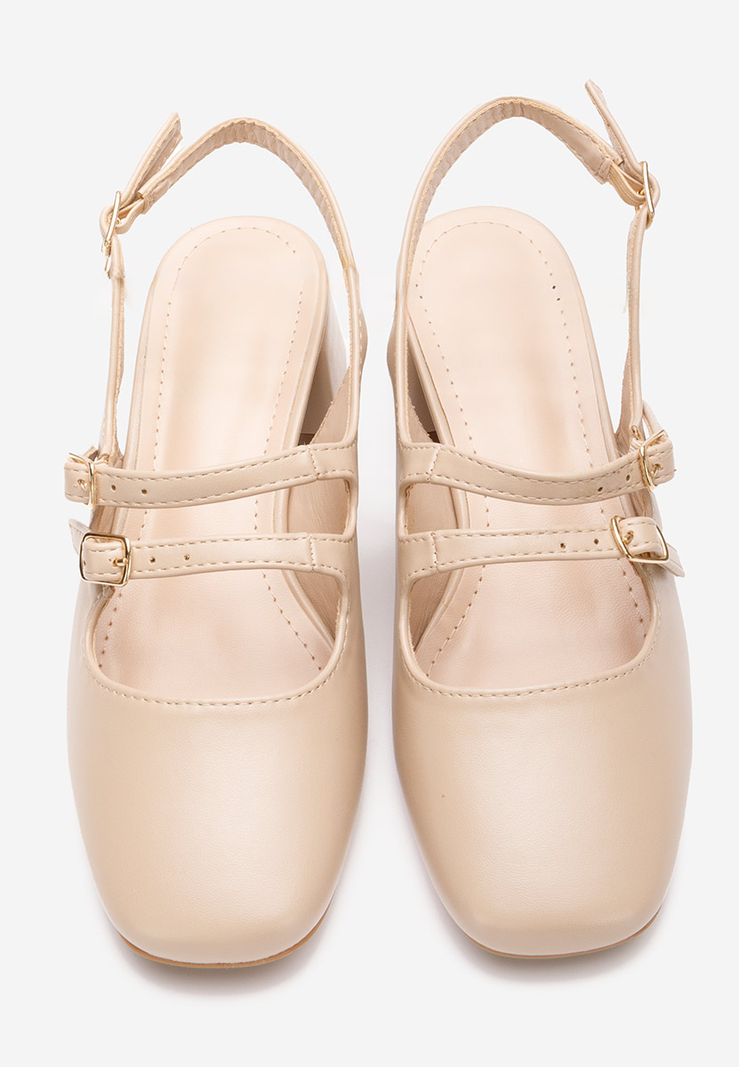 Décolleté Slingback Sivida beige