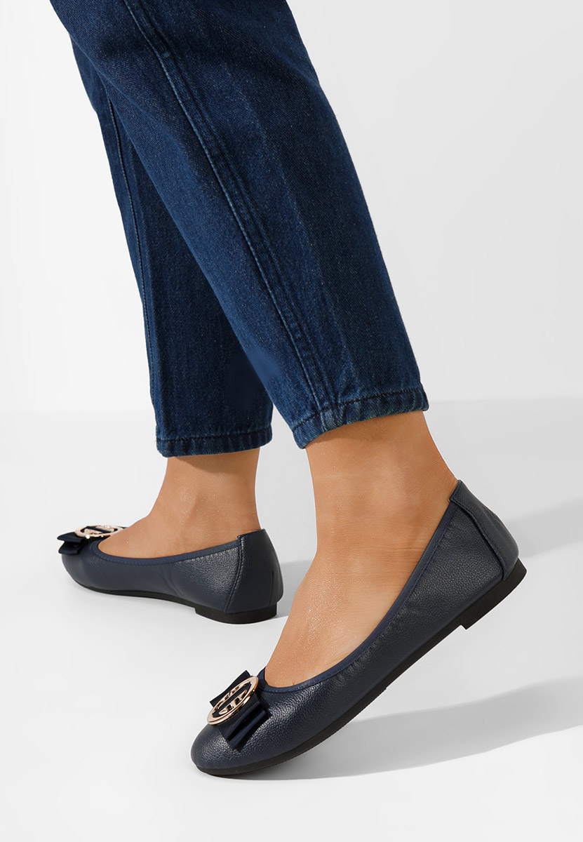 Ballerine Trisha blu marine