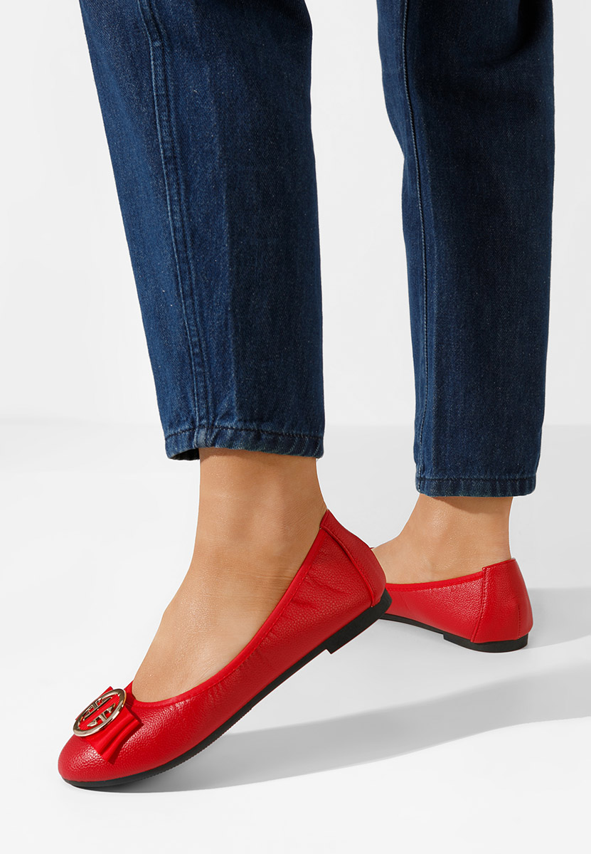 Ballerine Trisha rosso