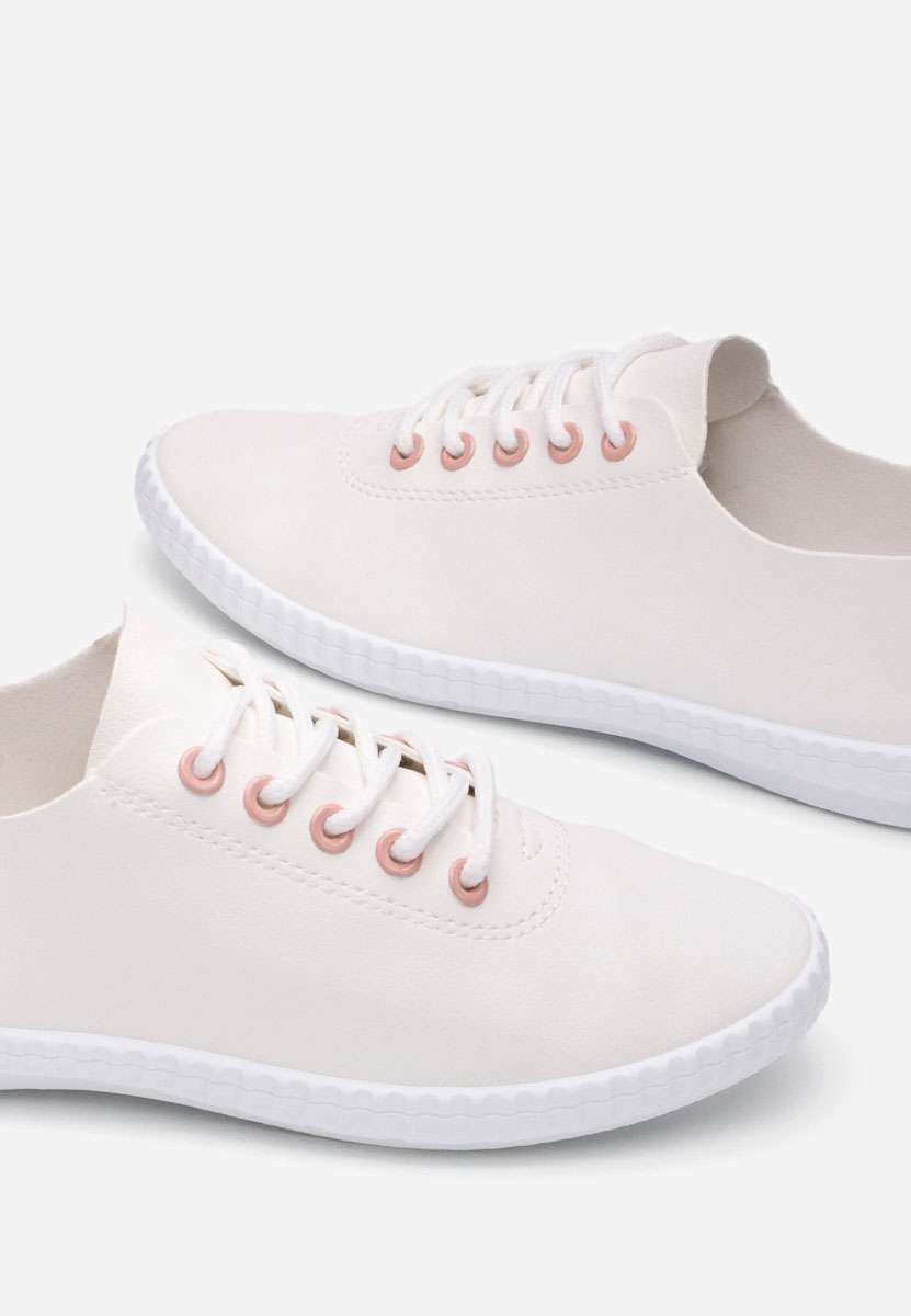 Scarpe basse donna Simina V5 bianchi