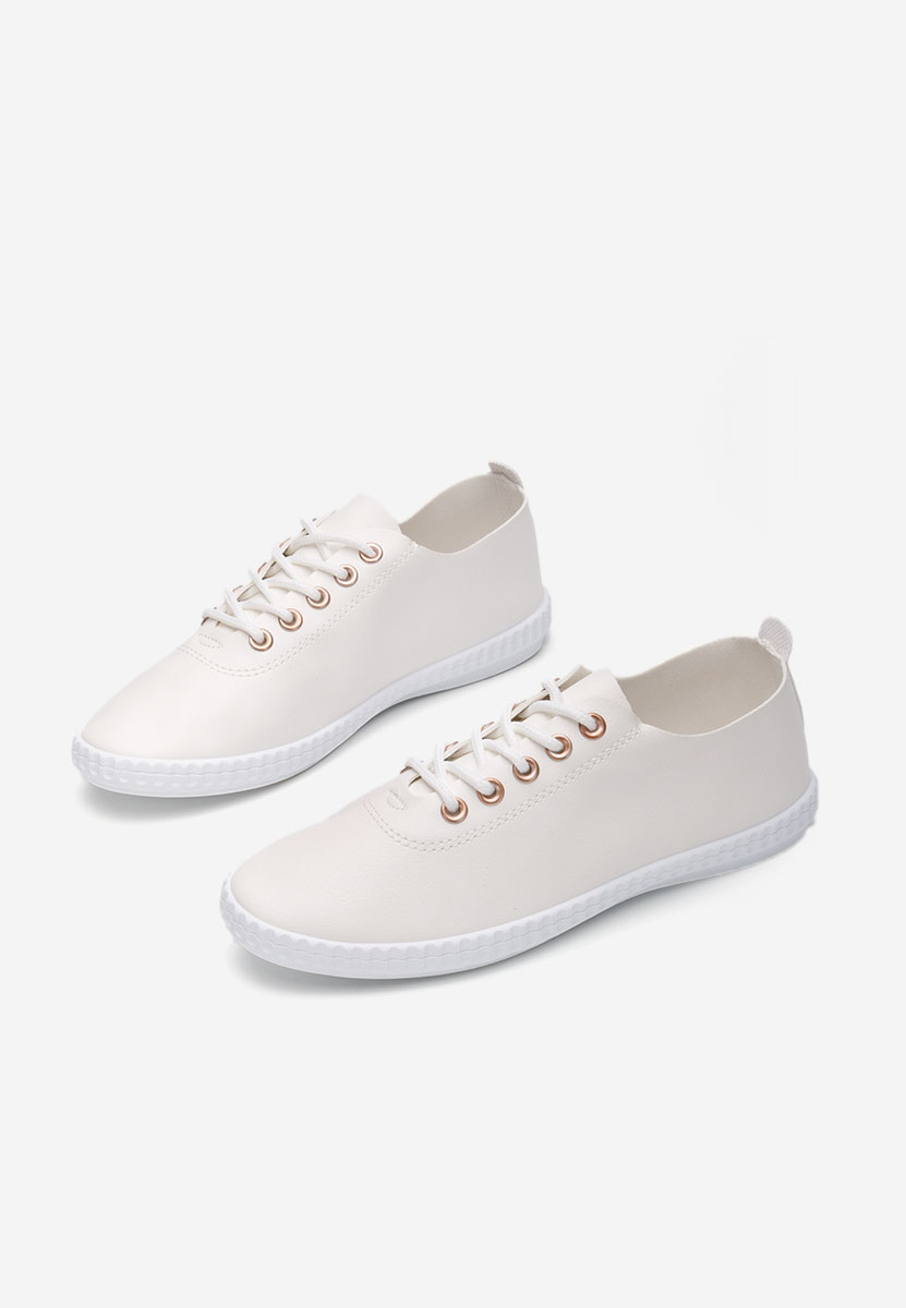 Scarpe basse donna Simina V8 bianchi