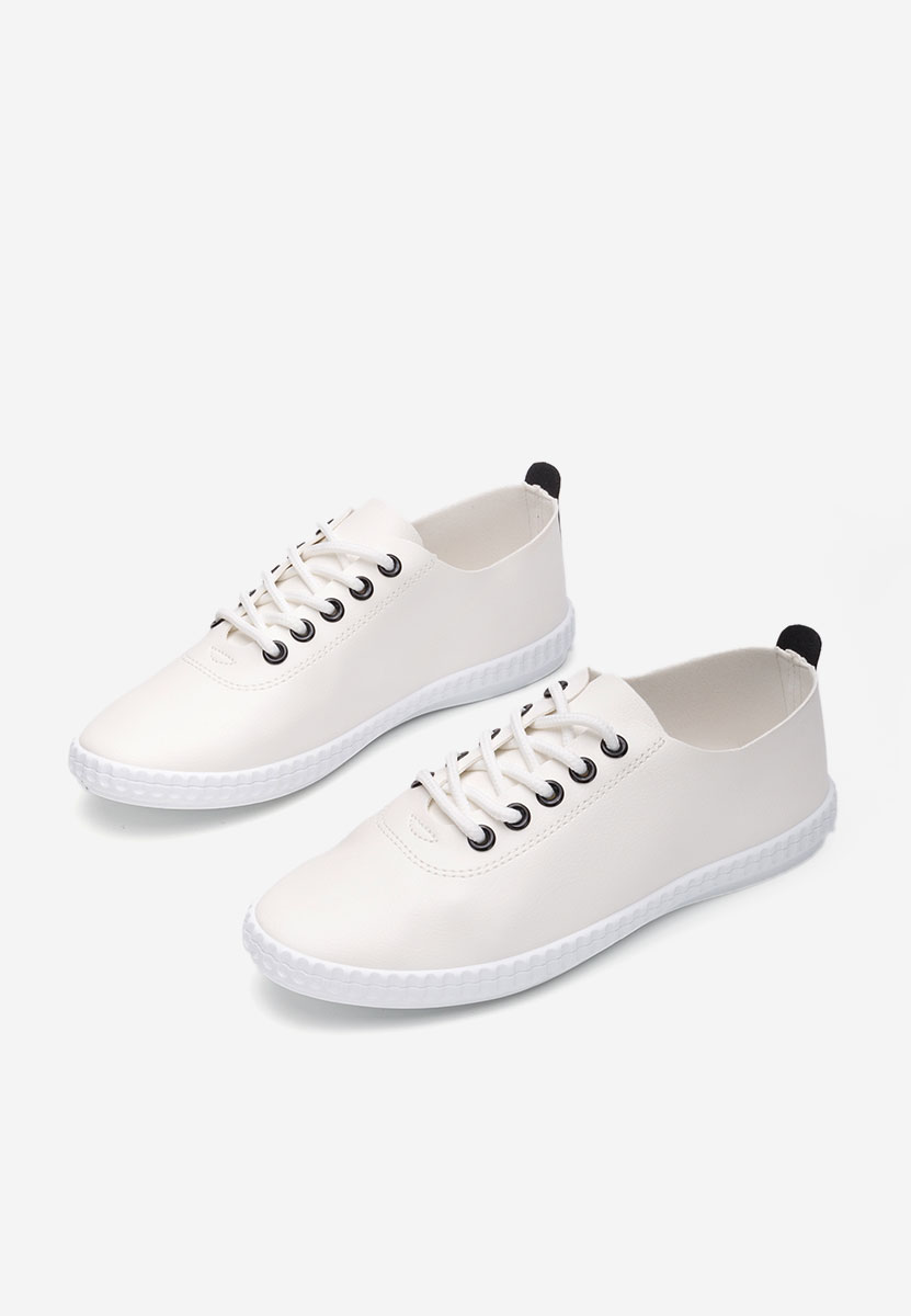Scarpe basse donna Simina V4 bianchi