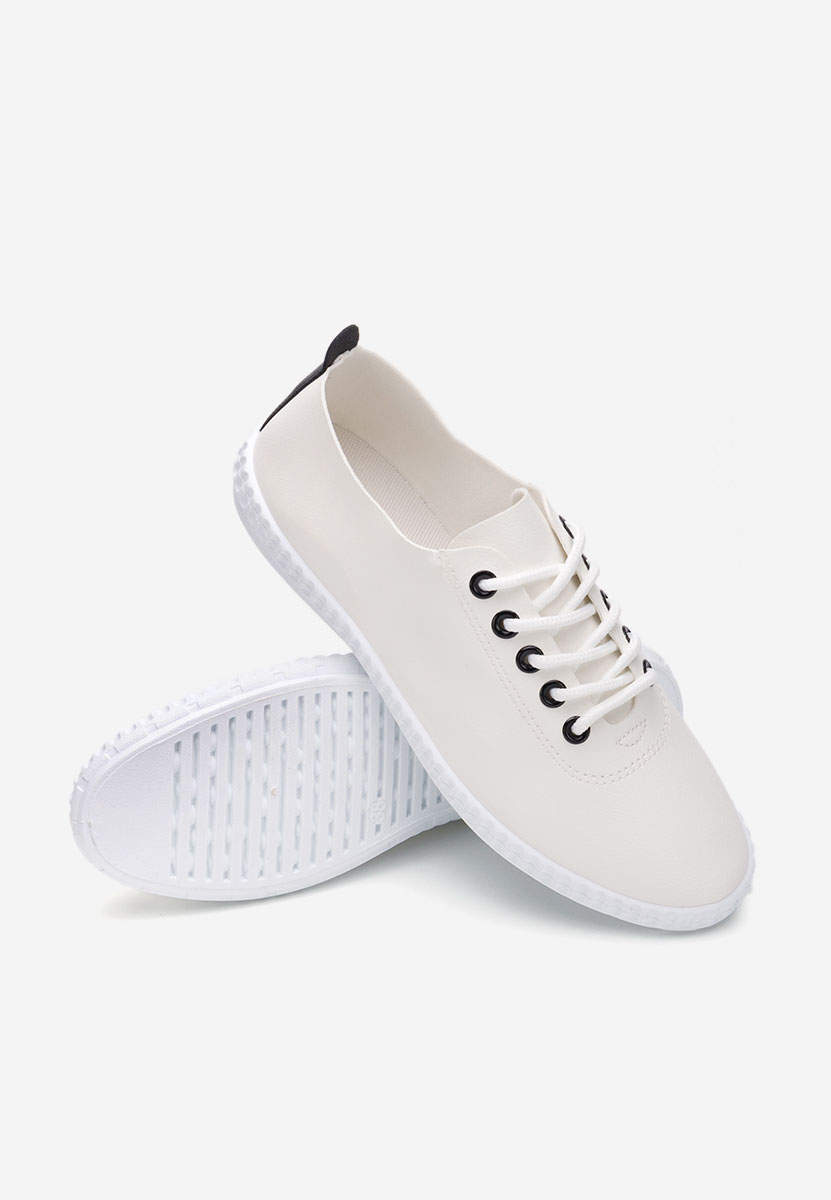 Scarpe basse donna Simina V4 bianchi