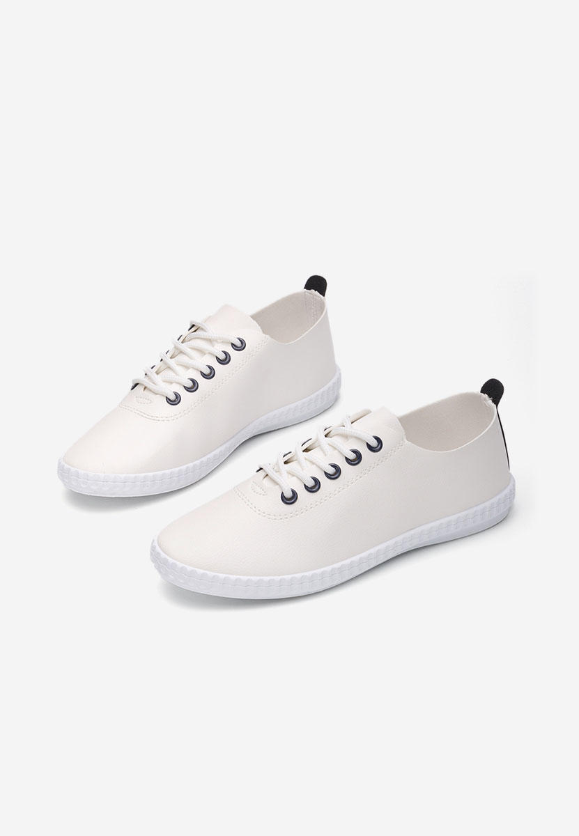 Scarpe basse donna Simina V7 bianchi