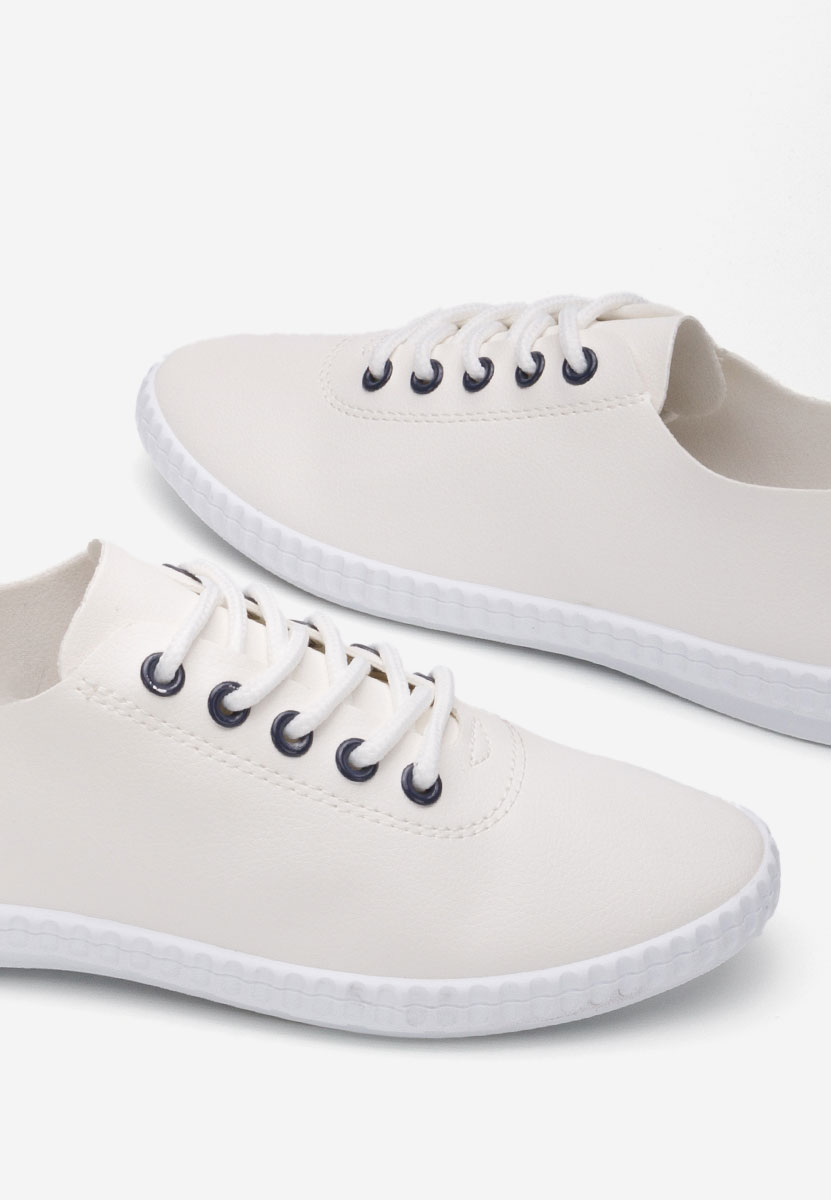 Scarpe basse donna Simina V7 bianchi