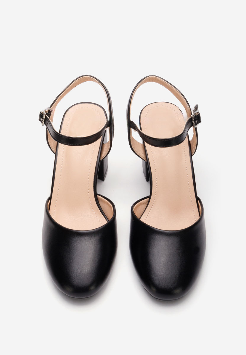 Décolleté Slingback Asmita nero