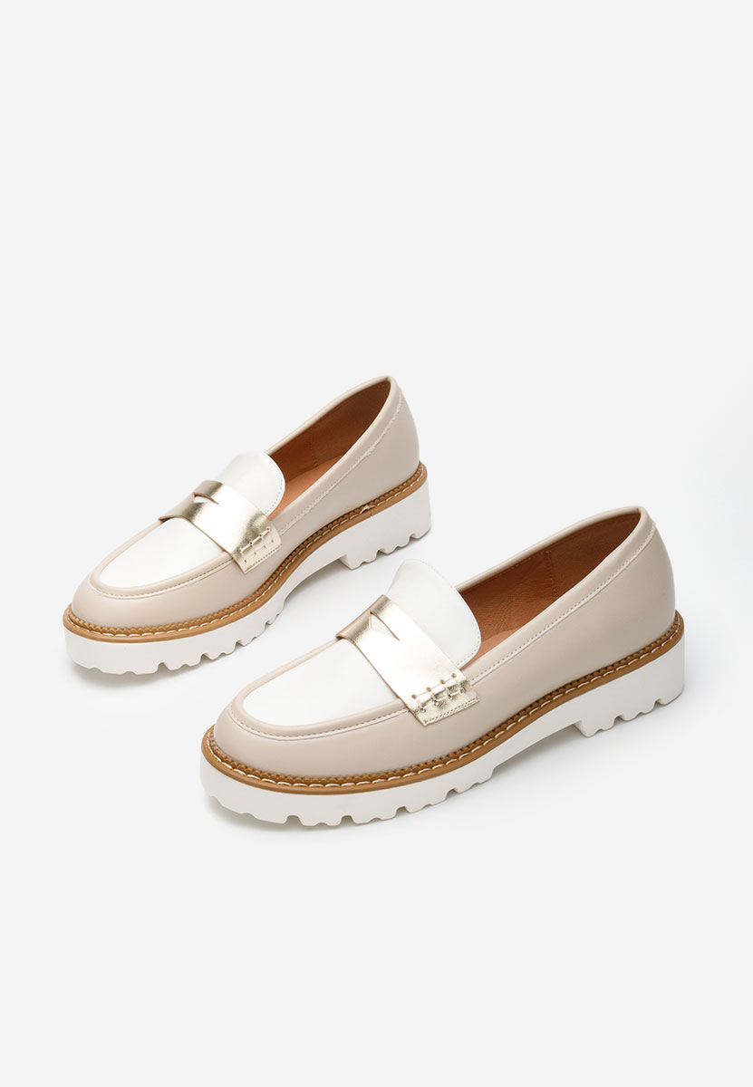 Loafers donna Camila Beige