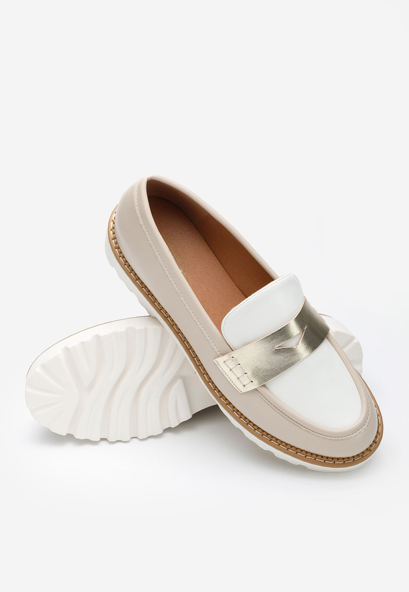 Loafers donna Camila Beige