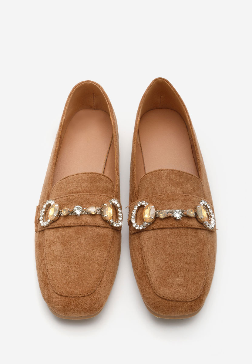 Mocassini da donna Venea camel