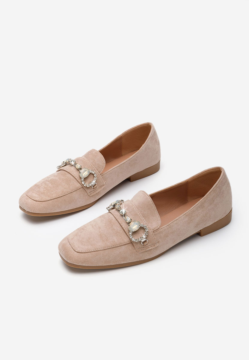 Mocassini donna estivi Venea beige