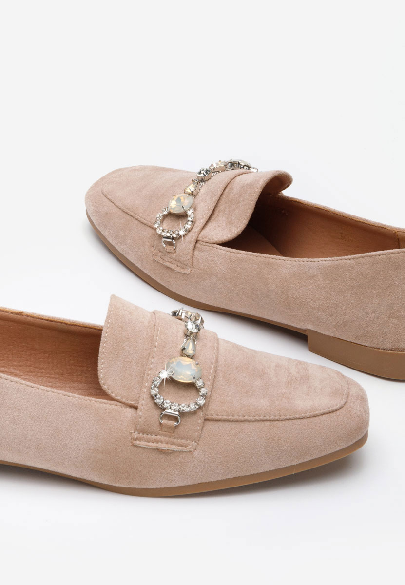 Mocassini donna estivi Venea beige