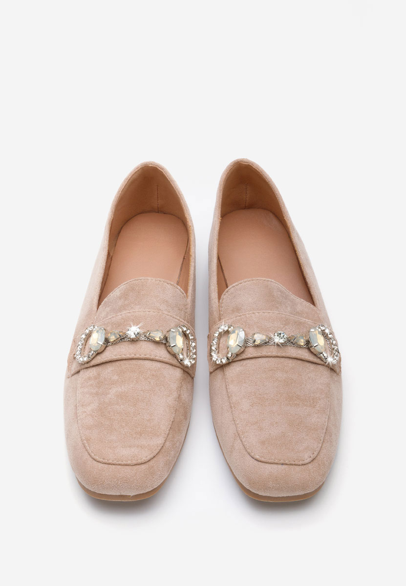 Mocassini donna estivi Venea beige