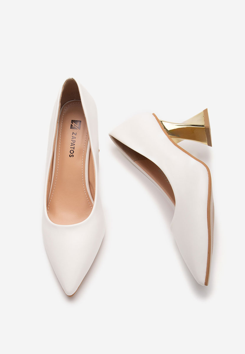 Tacchi alti bianchi Rociana