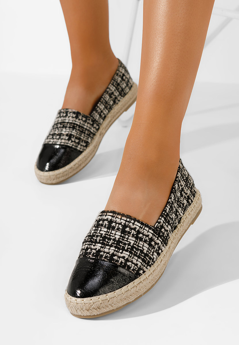 Espadrillas donna Thalassa nero