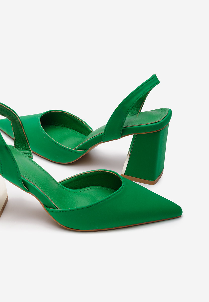 Décolleté Slingback Vonieta verdi