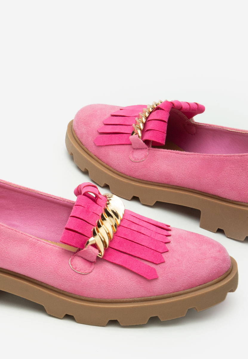 Mocassini donna eleganti Kanesha Fucsia