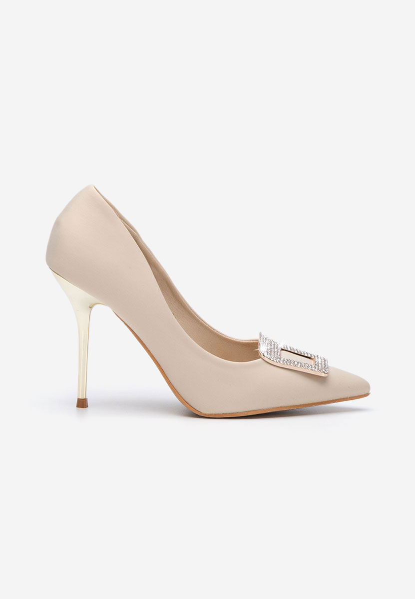 Décolleté tacco a spillo Edalia beige