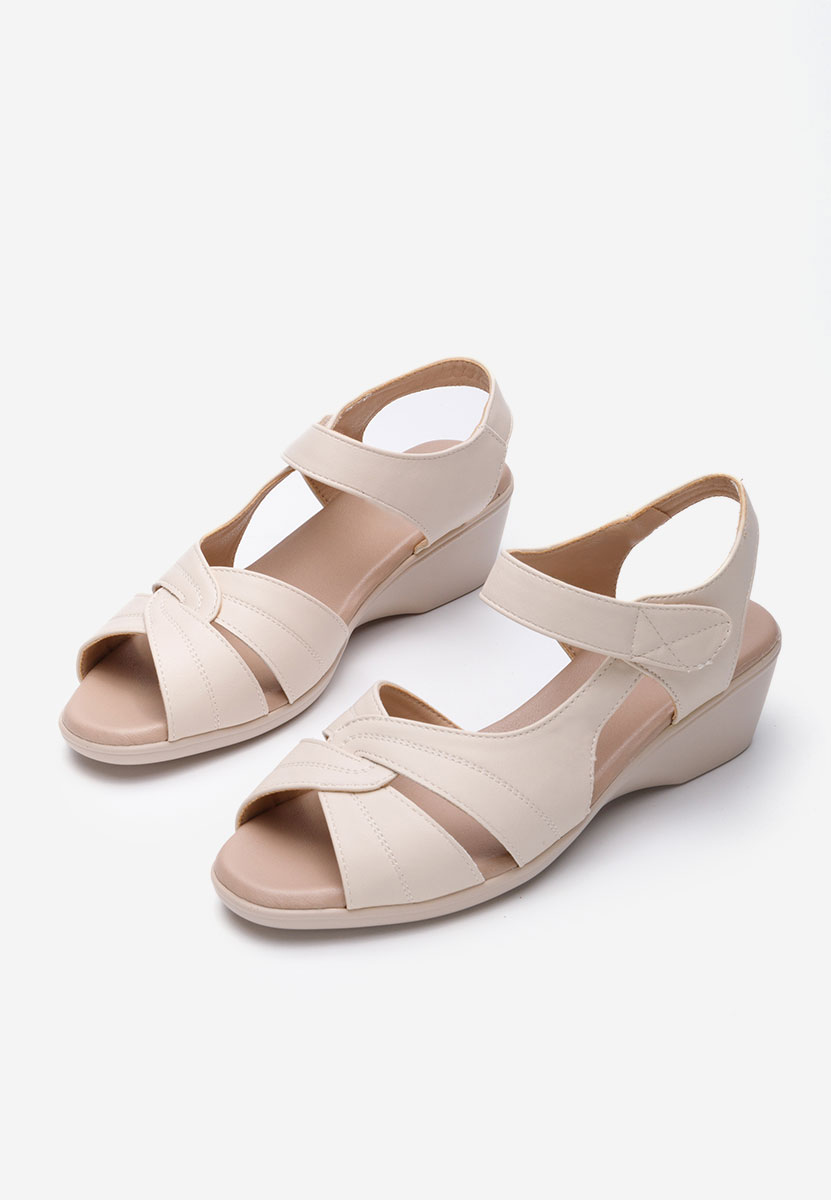 Sandali da donna Makeda beige