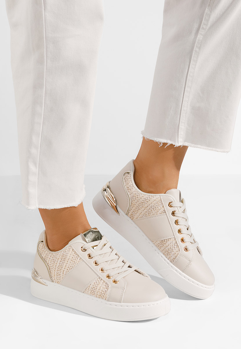 Sneakers donna Benita beige