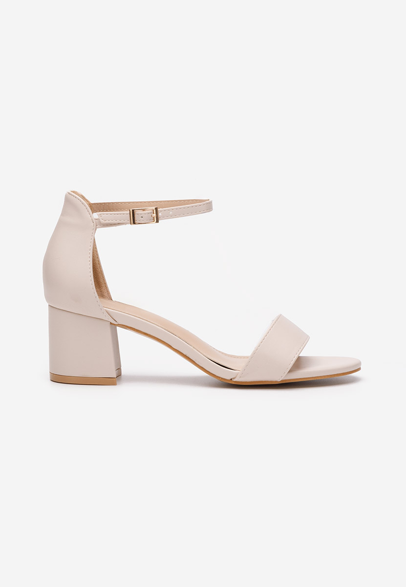 Sandali tacco medio Nomeria V2 beige
