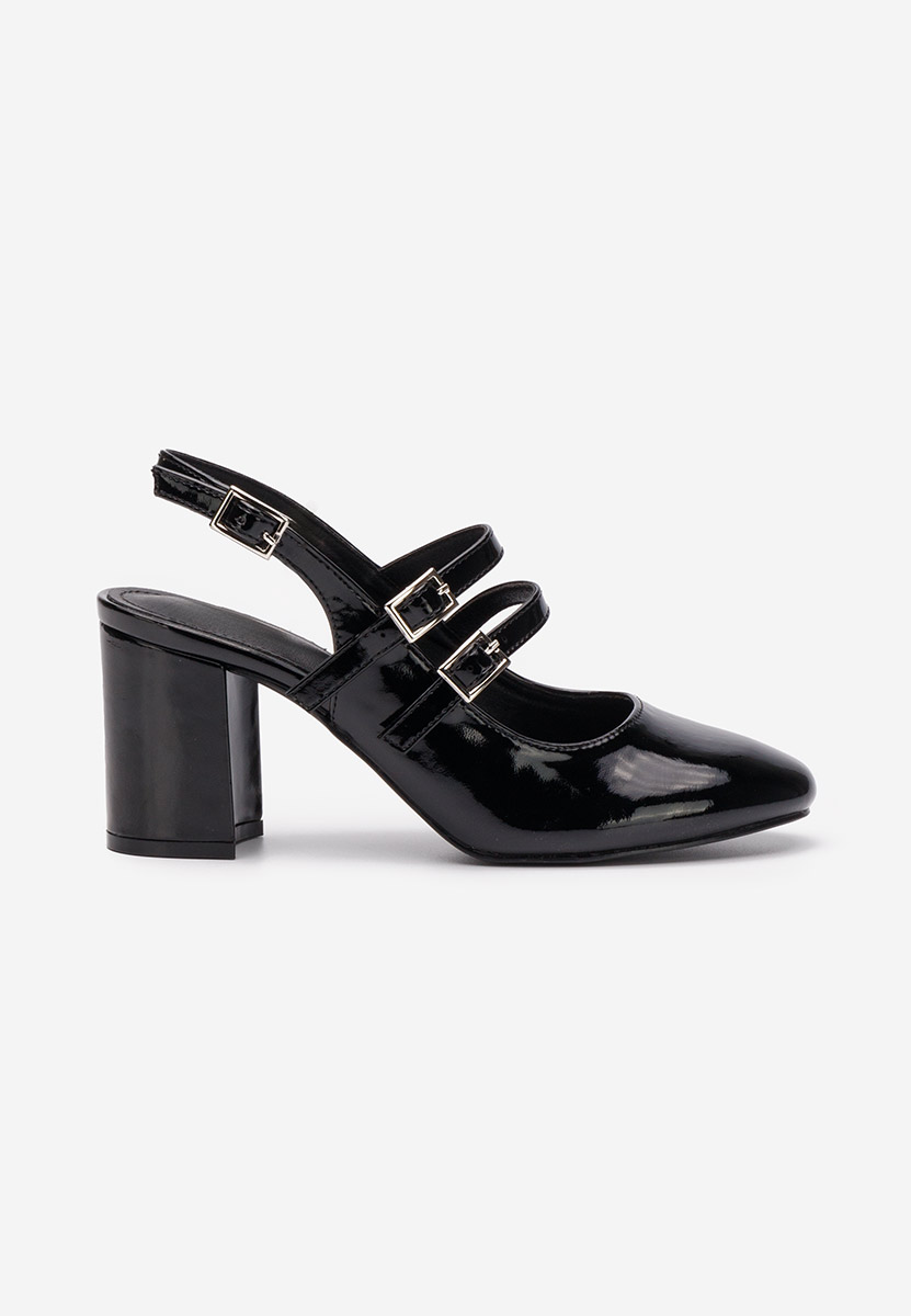 Décolleté in vernice Izalda nero