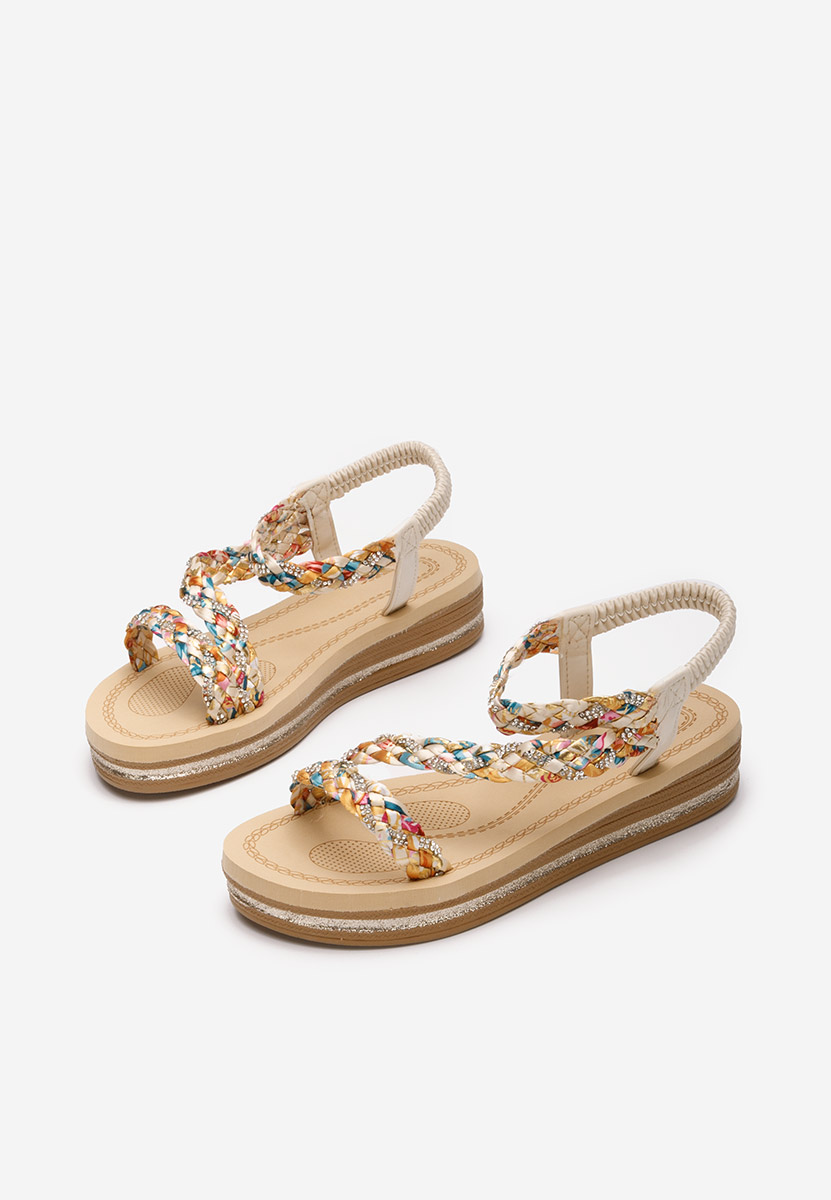 Sandali con plateau Moniela V2 beige