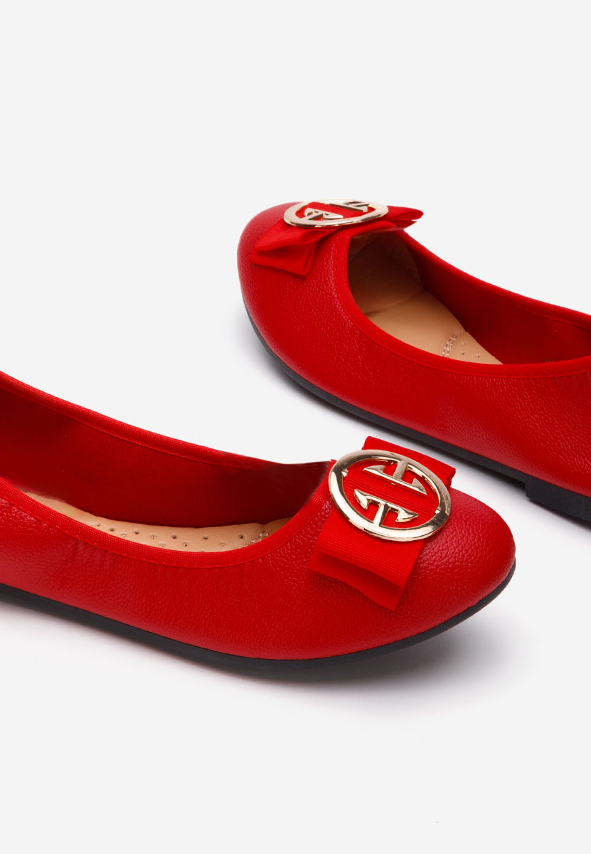Ballerine Trisha rosso