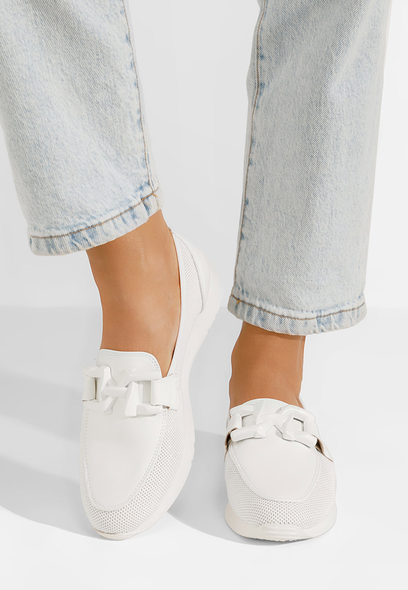 Scarpe basse donna Clericia bianchi