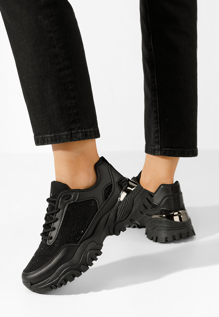 Sneakers donna Leyla nero