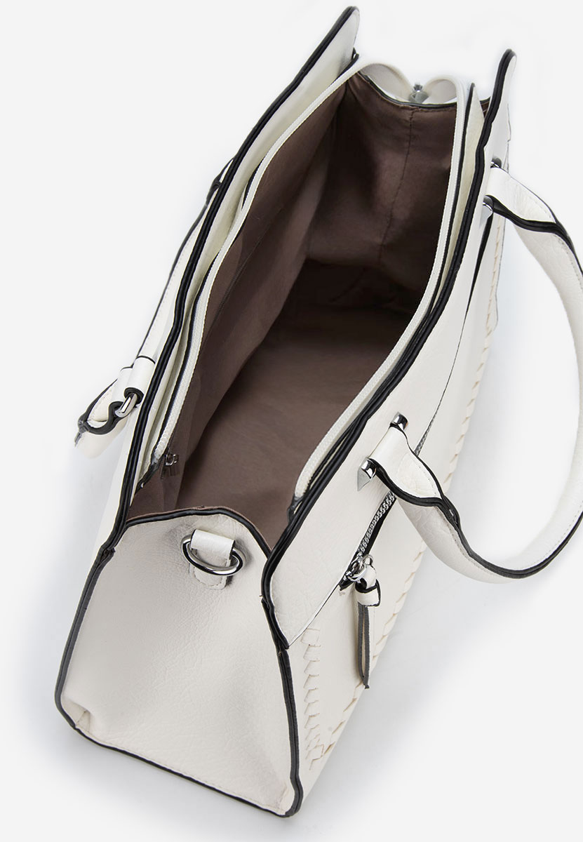 Borsa a mano Merissa V2 bianca