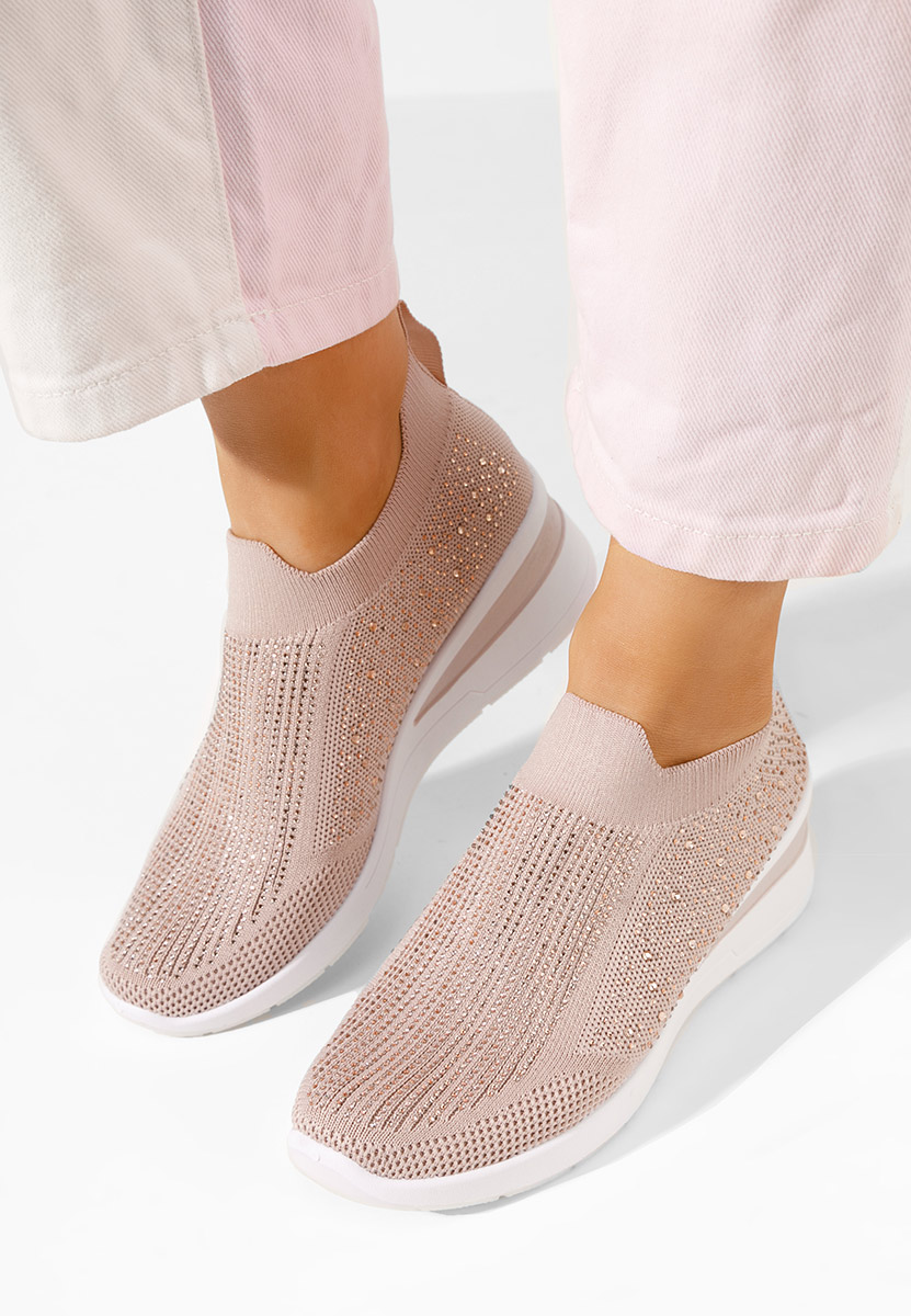 Scarpe da ginnastic Slip-On Amelie rosa