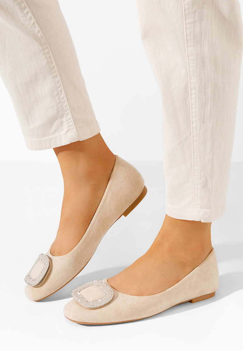 Ballerine eleganti Elisse beige