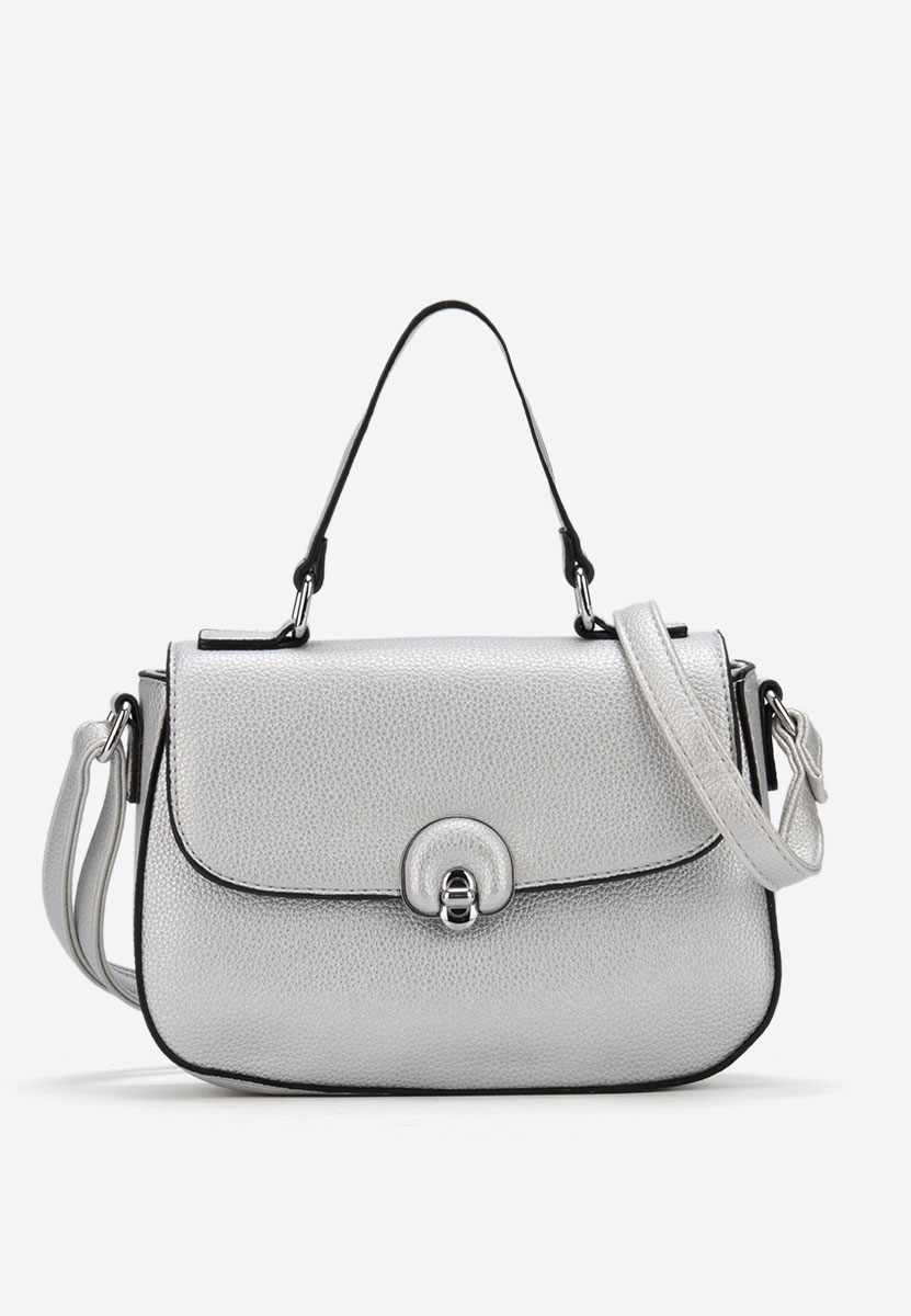 Borsa a tracolla Brenna argento Borsa a tracolla Brenna argento